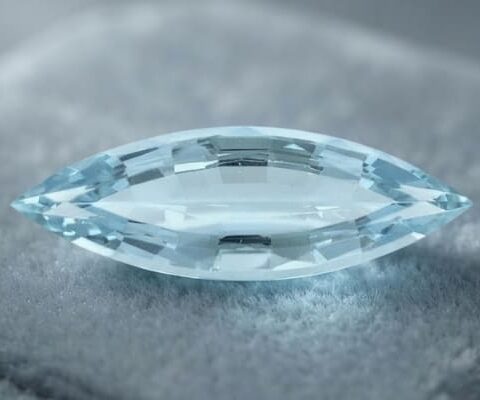 Radiant Natural Aquamarine Gemstone Selection