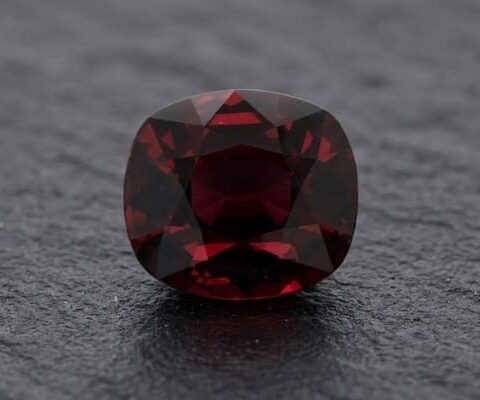 Red Almandine Garnet Gemstone