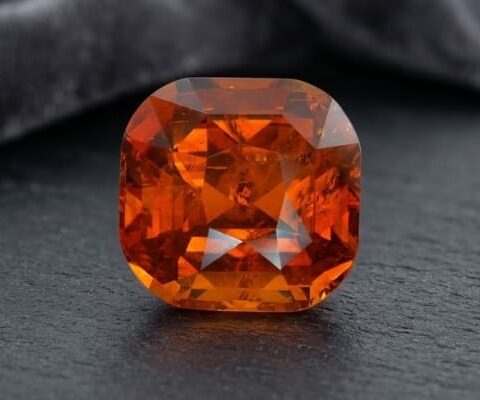 Red Orange Sapphire Gemstone