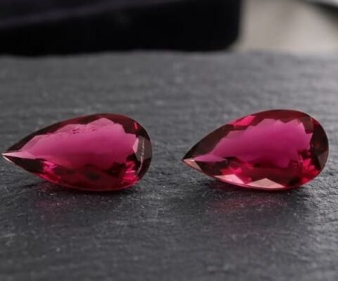 Rubellite Matching Pair