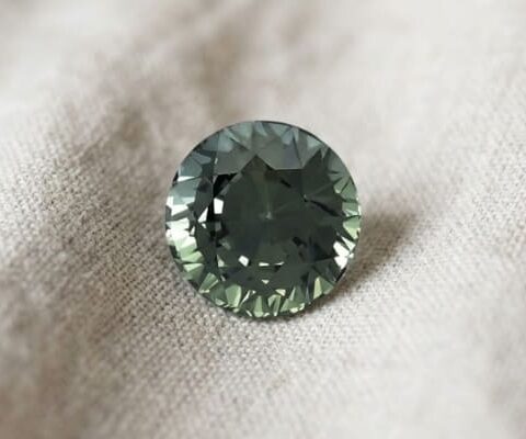 Teal Blue-Green Sapphire