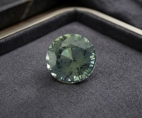 Teal Green-Blue Sapphire