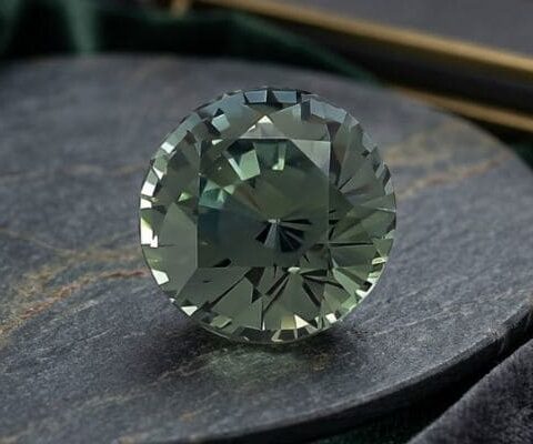 Teal Green-Blue Sapphire